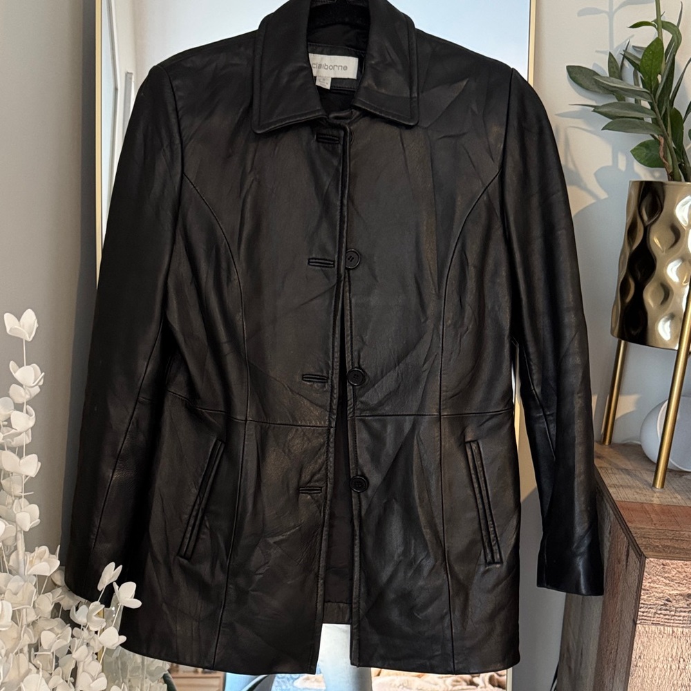 Vintage Liz Claiborne Genuine Leather Jacket